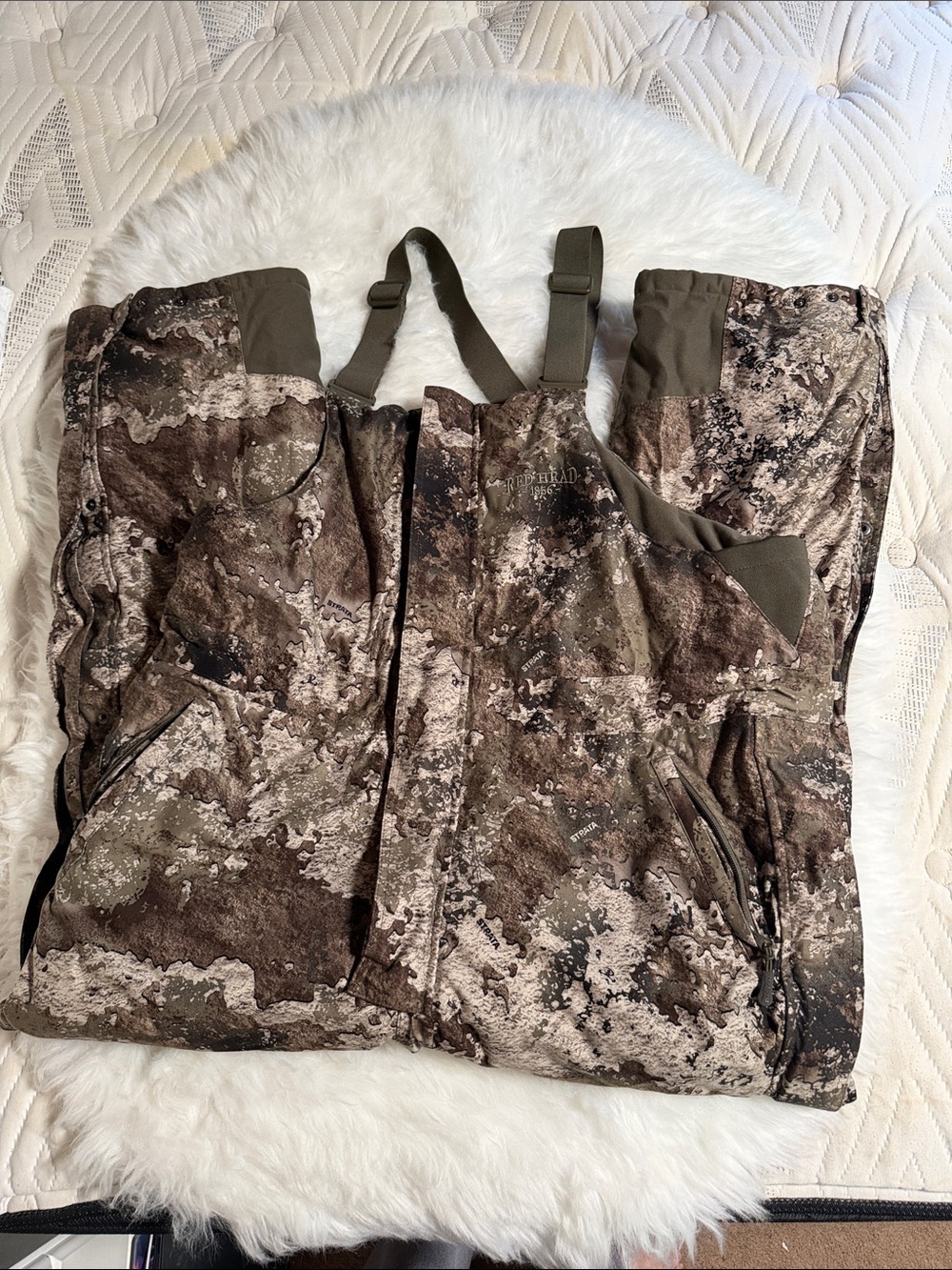 Men’s XLT TALL Insulated Bib Pants - Strata Camo